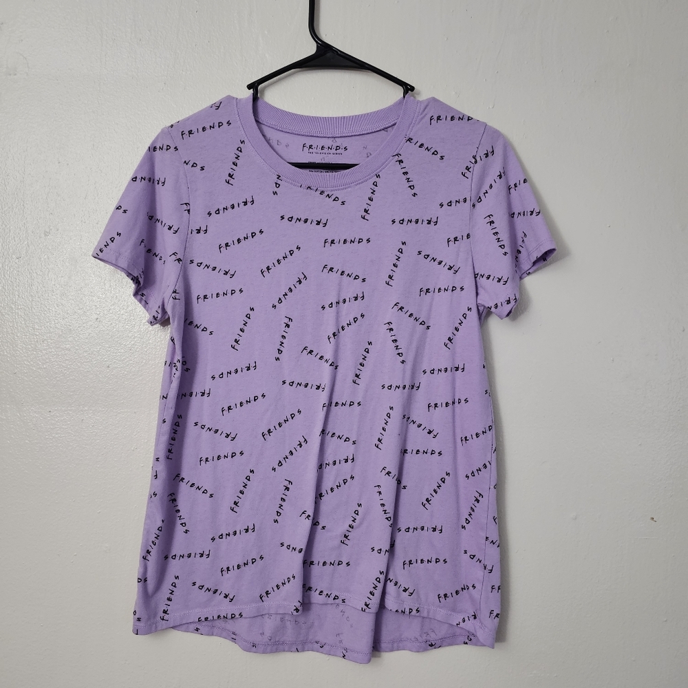 Purple friends t shirt